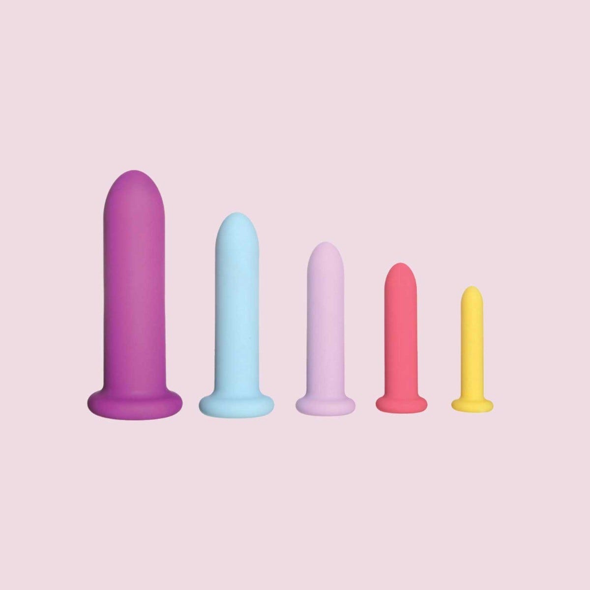 STRAP-ON DILDO DILATORS - SET OF 5 PIECES